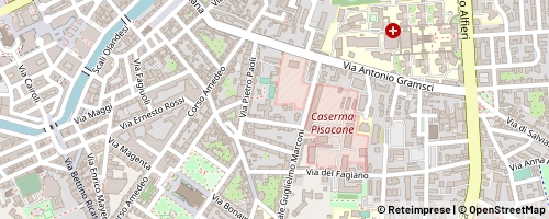 Mappa Livorno