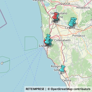 Mappa Via Micali, 57125 Livorno LI, Italia (14.87333)