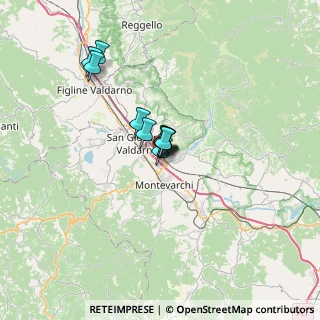 Mappa Via III strada Poggilupi, 52028 Terranuova Bracciolini AR, Italia (4.00727)