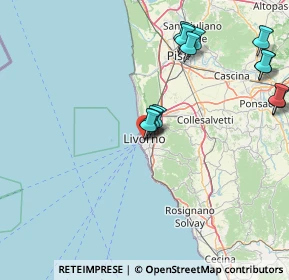 Mappa Via dei Fanciulli, 57125 Livorno LI, Italia (17.67231)