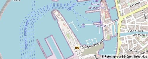 Mappa Livorno