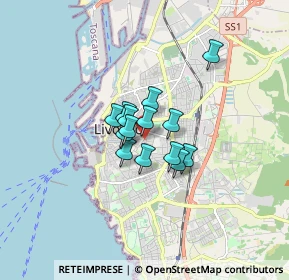 Mappa Via dell' Origine, 57125 Livorno LI, Italia (0.96071)