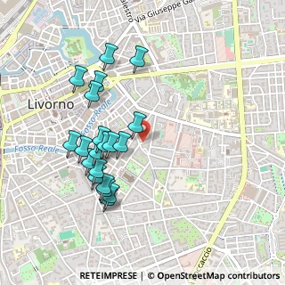 Mappa Via Battisti Cesare, 57125 Livorno LI, Italia (0.484)