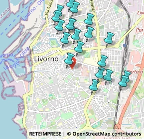 Mappa Via dell' Origine, 57125 Livorno LI, Italia (1.019)