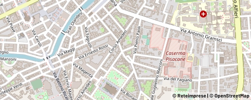 Mappa Livorno