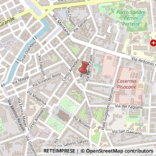Mappa Via Cesare Battisti, 46, 57125 Livorno, Livorno (Toscana)