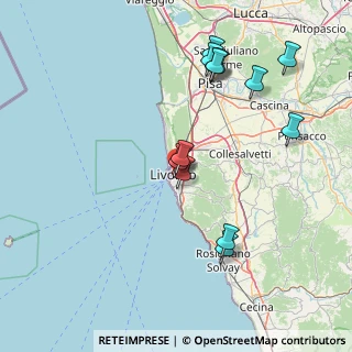 Mappa Via del Origine, 57125 Livorno LI, Italia (16.82769)