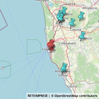 Mappa Via Battisti Cesare, 57125 Livorno LI, Italia (17.40714)