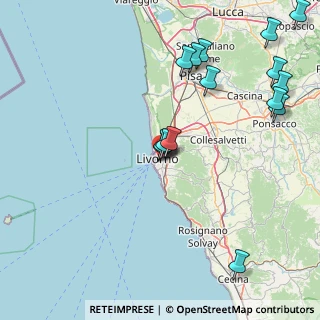 Mappa Via Battisti Cesare, 57125 Livorno LI, Italia (19.79)