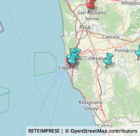 Mappa Via dell' Origine, 57125 Livorno LI, Italia (33.65)