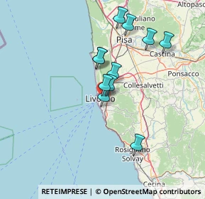 Mappa Via Battisti Cesare, 57125 Livorno LI, Italia (12.38636)