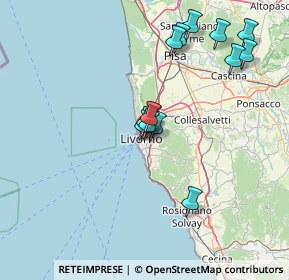 Mappa Via dell' Origine, 57125 Livorno LI, Italia (13.825)