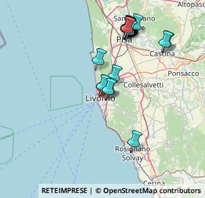 Mappa Via Battisti Cesare, 57125 Livorno LI, Italia (15.2435)