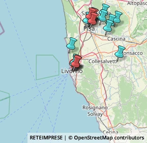 Mappa Via dell' Origine, 57125 Livorno LI, Italia (16.7415)