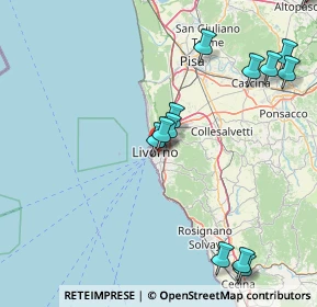 Mappa Via Battisti Cesare, 57125 Livorno LI, Italia (21.78643)