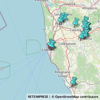 Mappa Via del Volontariato, 57125 Livorno LI, Italia (20.832)