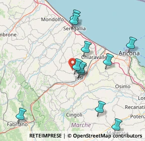 Mappa Via Montelatiere, 60030 Jesi AN, Italia (17.01727)
