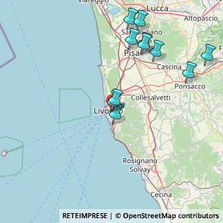 Mappa Via Augusto Liverani, 57125 Livorno LI, Italia (17.84273)