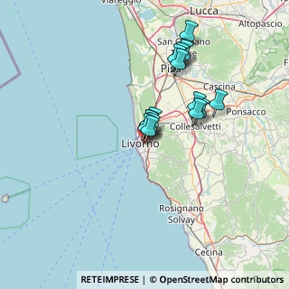 Mappa Via Augusto Liverani, 57125 Livorno LI, Italia (11.67875)