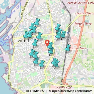 Mappa Via Augusto Liverani, 57125 Livorno LI, Italia (0.836)