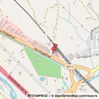 Mappa Via Poggilupi, 218, 52028 Terranuova Bracciolini, Arezzo (Toscana)