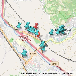 Mappa Via II strada Poggialupi, 52028 Terranuova Bracciolini AR, Italia (0.935)