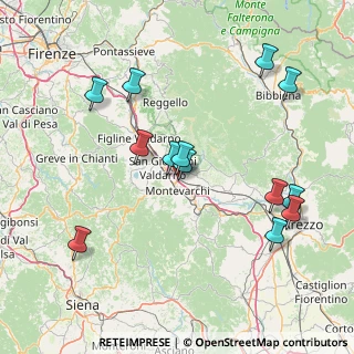 Mappa Via II strada Poggialupi, 52028 Terranuova Bracciolini AR, Italia (17.09462)