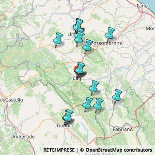 Mappa Corso XX Settembre, 61043 Cagli PU, Italia (15.5935)