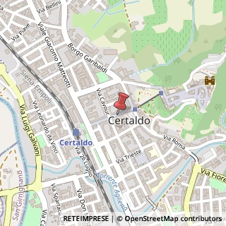 Mappa Via II Giugno, 1B, 50052 Certaldo, Firenze (Toscana)