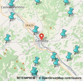 Mappa Via Cavour, 50052 Certaldo FI, Italia (6.747)
