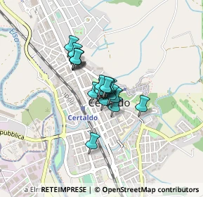 Mappa Via Cavour, 50052 Certaldo FI, Italia (0.2215)