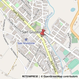 Mappa Piazza de' Pitti, 15, 06016 San Giustino, Perugia (Umbria)