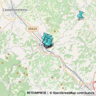 Mappa Via Amedeo Modigliani, 50052 Certaldo FI, Italia (1.27455)