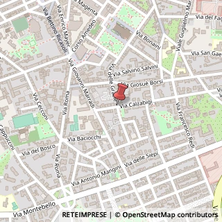 Mappa Via Calzabigi,  13, 57125 Livorno, Livorno (Toscana)