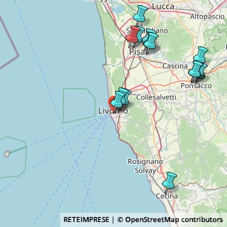 Mappa Via Roma, 57125 Livorno LI, Italia (20.154)