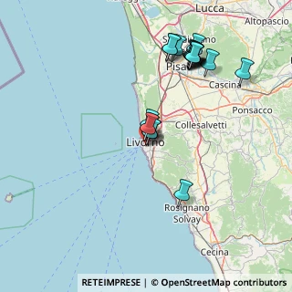 Mappa Via Roma, 57125 Livorno LI, Italia (16.2185)