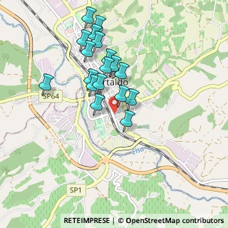 Mappa Via Aldo Moro, 50052 Certaldo FI, Italia (0.86778)