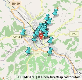 Mappa Viale Mario Fabiani, 50052 Certaldo FI, Italia (1.0555)