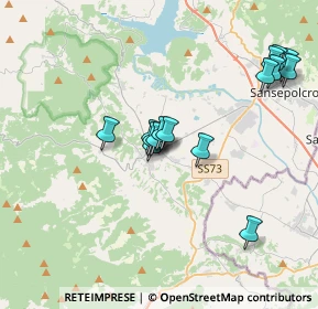 Mappa Via Infrantoio, 52031 Anghiari AR, Italia (3.59267)