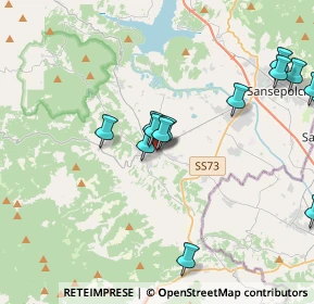 Mappa Via Infrantoio, 52031 Anghiari AR, Italia (4.714)