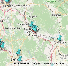 Mappa Via Vincenzo Monti, 52025 Montevarchi AR, Italia (31.60368)