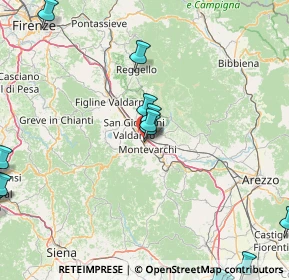 Mappa Via Vincenzo Monti, 52025 Montevarchi AR, Italia (29.34)