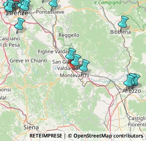 Mappa Via Vincenzo Monti, 52025 Montevarchi AR, Italia (28.00263)