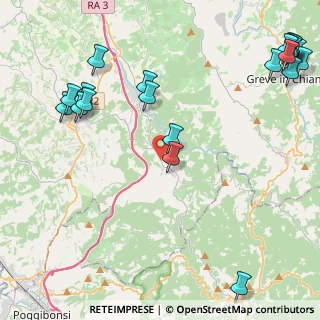 Mappa Via Sinigogola, 50028 Barberino Tavarnelle FI, Italia (6.272)