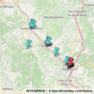 Mappa Via Romana, 50052 Certaldo FI, Italia (8.747)