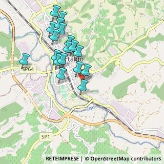 Mappa Via Romana, 50052 Certaldo FI, Italia (0.96611)