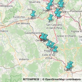 Mappa Via Giovanni Cimabue, 50052 Certaldo FI, Italia (19.81)