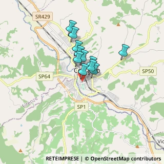 Mappa Via Aligi Potente Barducci, 50052 Certaldo FI, Italia (1.20545)
