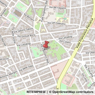 Mappa Via Francesco Redi, 47, 57125 Livorno, Livorno (Toscana)