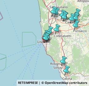Mappa Via Giovanni Marradi, 57125 Livorno LI, Italia (15.93412)